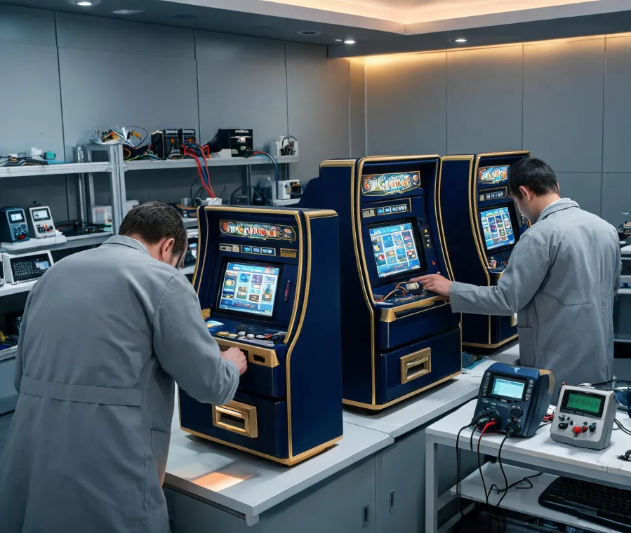 Casino gaming cabinet engineering bay