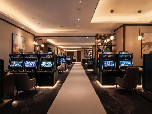 Hospitality gaming lounge